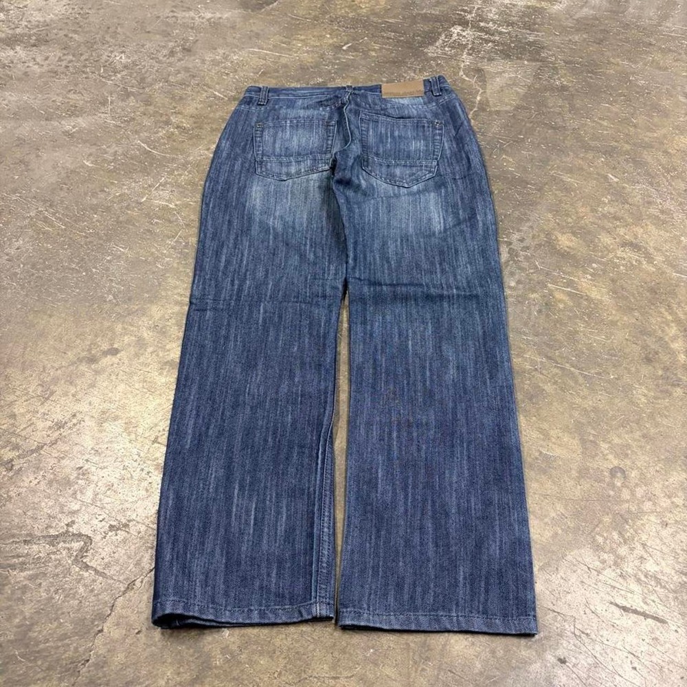 Nautica Jeans Co Mens 28x28.5 Baggy Skater Jeans Y2K Blue Loose Fit Denim